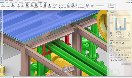 AVEVA E3D 2.1 structure