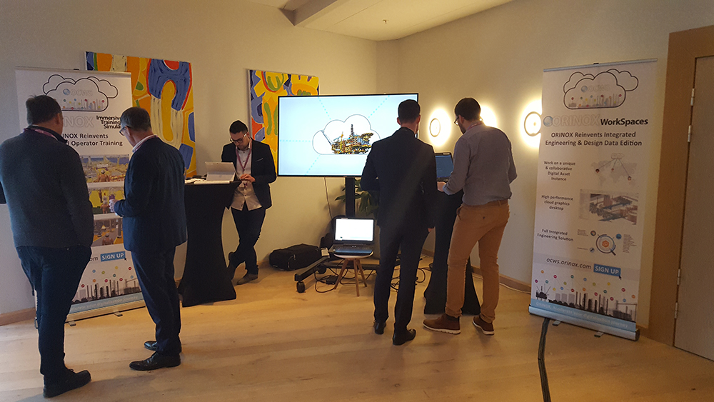 The AVEVA World Conference in Stavanger, Orinox’s first steps in Norway